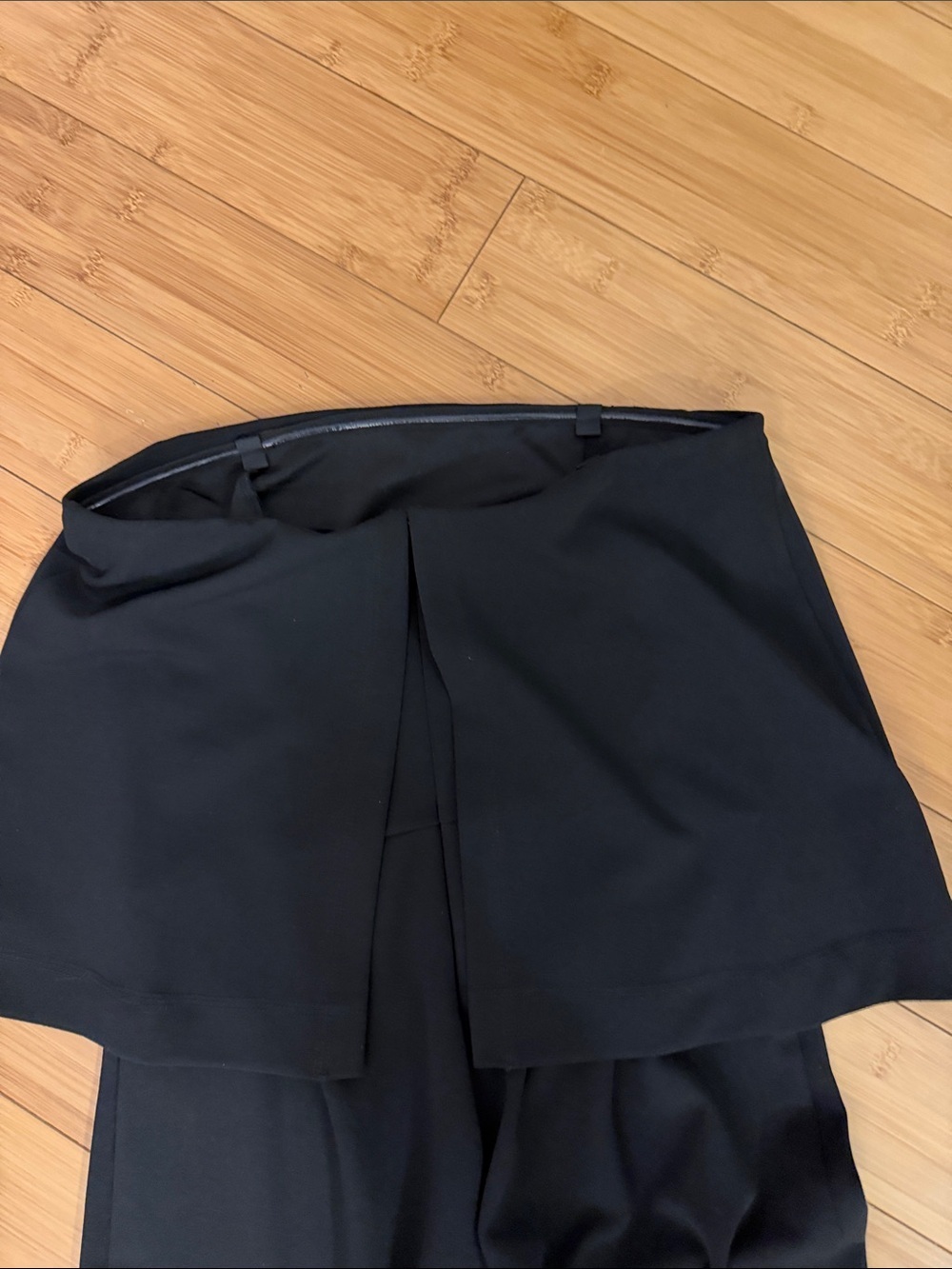 RACHEL Rachel Roy Black Strapless Wide-Leg Jumpsuit - Picture 4 of 5
